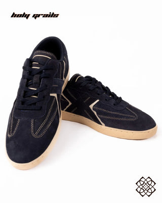 'Almast (अलमस्त)' Low Navy Blue Sneaker HG x CHRN - Top & Inner Side