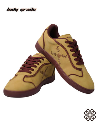 'Amaltass (अमलतास)' Low Golden Brown Sneaker HG x CHRN - Both Inner Sides