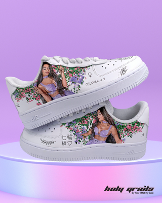 Ariana Sneak Custom Kicks - Sides 
