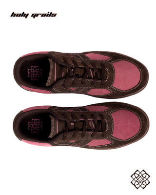 'Chhabili (छबीली)' Low Brown & Pink Sneaker HG x CHRN - Top