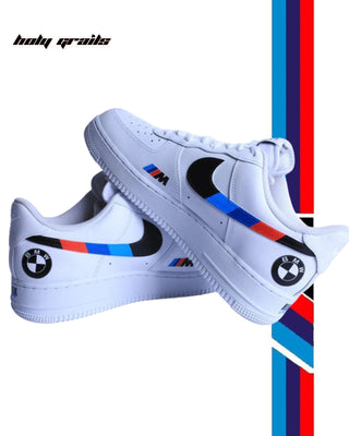 Custom Air Force 1 x BMW Legend Speed Thrills Theme Sneaker - Sides