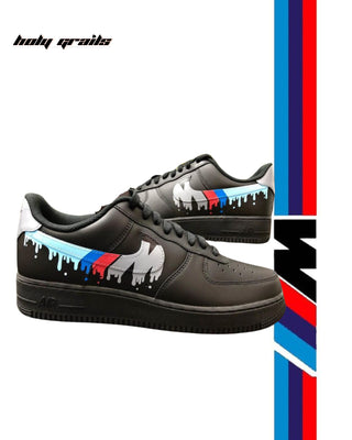 Custom Air Force 1 x BMW Swoosh Speed Thrills Sneaker - Sides