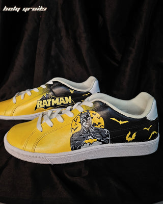 Custom Air Force 1 x Batman DC Sneaker - Outer Side Close Up
