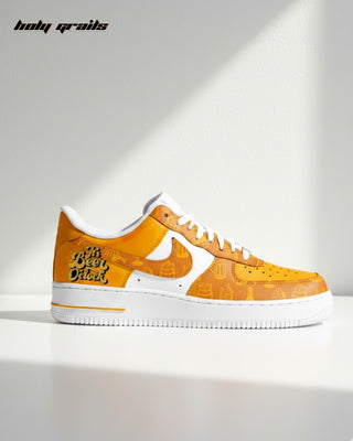 Custom Air Force 1 x Beer O’clock High Enough & Food Theme Sneaker - Side 2