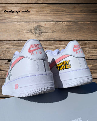 Custom Air Force 1 x Bugs Bunny Love Favorite Character Theme Sneaker - Back Side