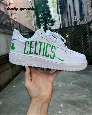 Custom Air Force 1 x Celectics Sports Theme Sneaker - Public Side 1