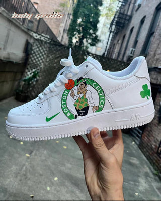 Custom Air Force 1 x Celectics Sports Theme Sneaker - Public Side 2