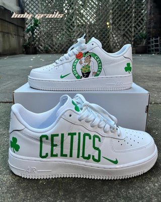 Custom Air Force 1 x Celectics Sports Theme Sneaker - Public Sides