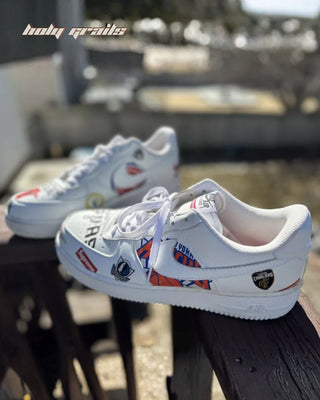 Custom Air Force 1 x Chicago Sports Theme Sneaker - Public Side 2