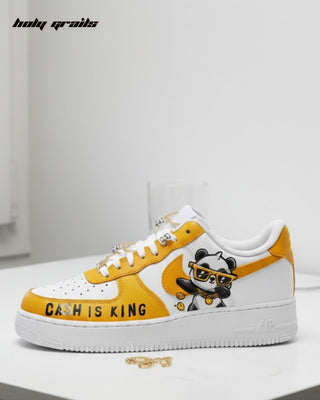 Custom Air Force 1 x Cool Panda Favorite Character Theme Sneaker - Side
