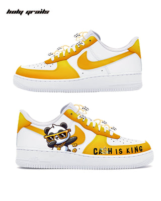 Custom Air Force 1 x Cool Panda Favorite Character Theme Sneaker - Sides