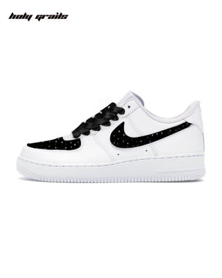 Custom Air Force 1 x Crystal Mystery Rhinestone Wedding Sneakers - Side 2