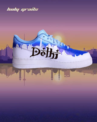 Custom Air Force 1 x Dil se Delhiwale Abstract Theme Sneaker - Inner Side
