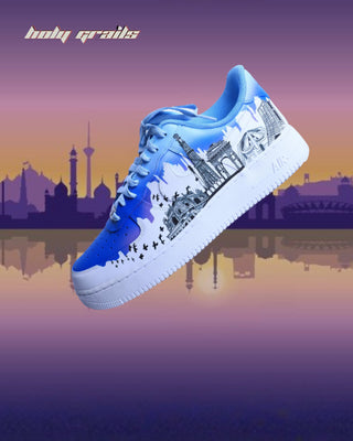 Custom Air Force 1 x Dil se Delhiwale Abstract Theme Sneaker - Public Side