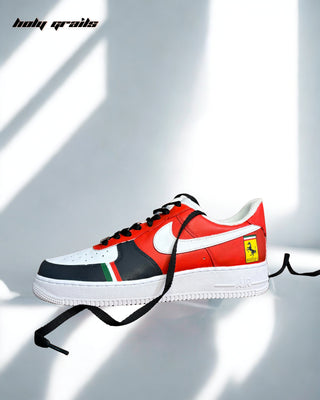 Custom Air Force 1 x Ferrari Insignia Sneaker - Outer Side