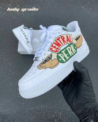 Custom Air Force 1 x Friends TV Series Theme Sneaker - Side 1 Close