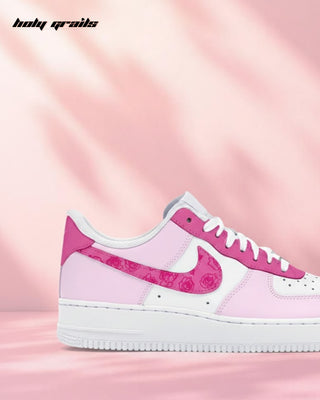 Custom Air Force 1 x Galentine Gang Valentine Theme Sneaker - Inner Side
