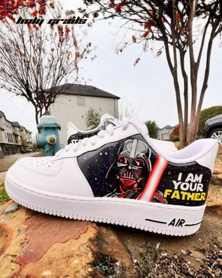 Custom Air Force 1 x I Am Your Father TV Series & Movies Theme Sneaker - Public Side
