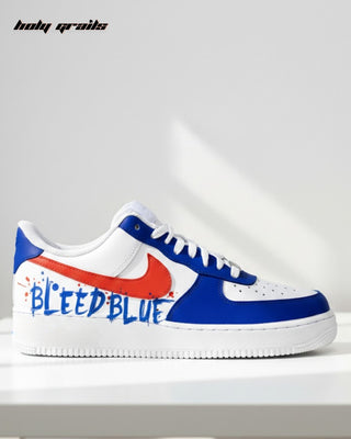 Custom Air Force 1 x Kohli The Run Machine Sports Theme Sneaker - Side 2