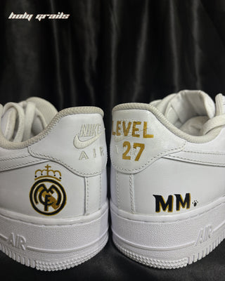 Custom Air Force 1 x Made For You Sport & Valentine Sneaker - Public Sides Close Up