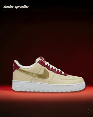Custom Air Force 1 x My Ride or Die Valentine Theme Sneaker - Inner Side