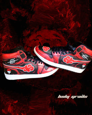 Custom Air Force 1 x Naruto Cloud Anime Theme Sneaker - Outer Sides 2