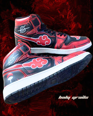 Custom Air Force 1 x Naruto Cloud Anime Theme Sneaker - Sides 3