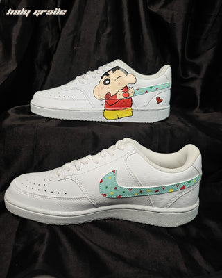 Custom Air Force 1 x Shinchan Favorite Character Sneaker - Both Sides