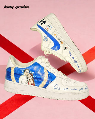 Custom Air Force 1 x Someone's Special Edition Wedding Theme Sneaker - Both Sides 2