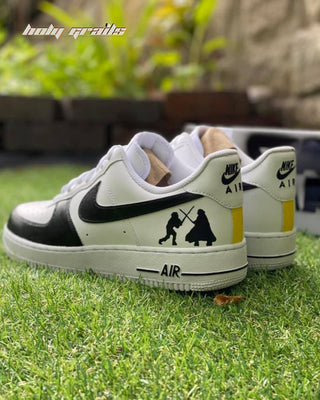 Custom Air Force 1 x Stormtrooper TV Series & Movies Theme Sneaker - Public Side Back