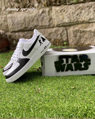 Custom Air Force 1 x Stormtrooper TV Series & Movies Theme Sneaker - Public Side & Box