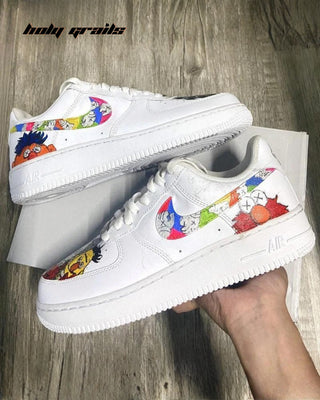 Custom Air Force 1 x Street Muppets Favorite Character Theme Sneaker - Public Sides in Hand 1