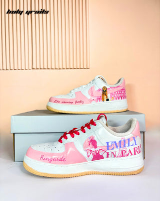 Custom Hand Painted Air Force 1 x The Ringarde Sneaker - Inner and outer sides