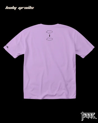 'Dappled Light - 3' Purple Tee HG x Paas Collective - Back