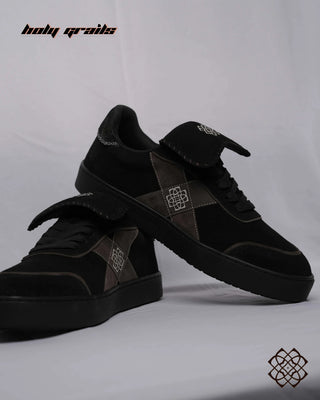 'Dilavaar (दिलावर)' Low Dark Brown Sneaker HG x CHRN - Front & Inner Side