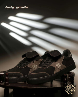 'Dilavaar (दिलावर)' Low Dark Brown Sneaker HG x CHRN - Sides
