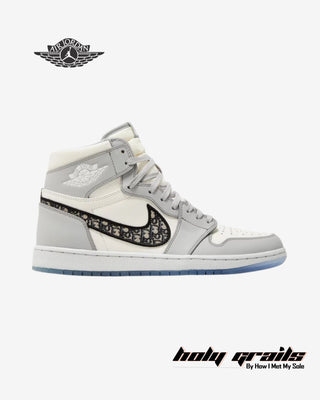 Dior x Nike Air Jordan 1 High Sneakers - Side 1