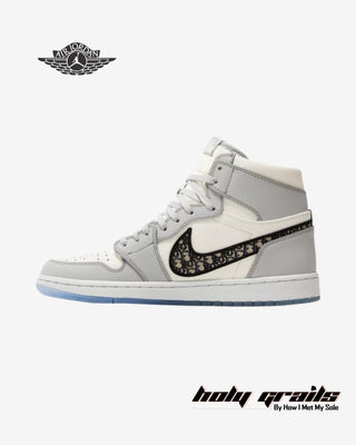 Dior x Nike Air Jordan 1 High Sneakers - Side 2