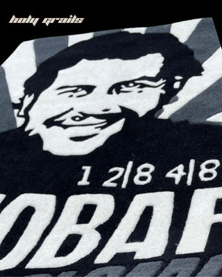 Escobar Swag Tufted Rug On Floor Close Up