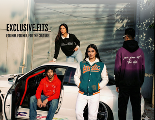 Exclusive Fits. For Him. For Her. For The Culture. - Desktop Banner