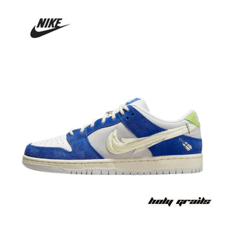Fly Streetwear x Nike Dunk Low Pro SB 'Gardenia' Sneakers - Side 2