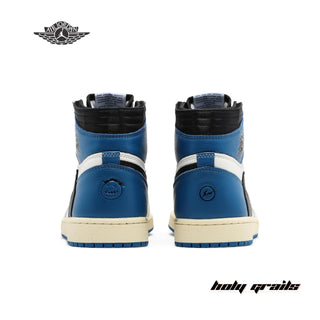 Fragment Design x Travis Scott x Nike Air Jordan 1 Retro High Sneakers - Back