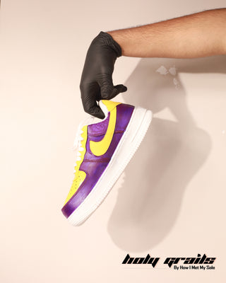 Go Lakers HG Custom Kicks - Side 2