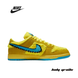 Grateful Dead x Nike Dunk Low SB 'Yellow Bear' Sneakers - Side 1