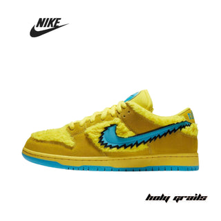 Grateful Dead x Nike Dunk Low SB 'Yellow Bear' Sneakers - Side 2