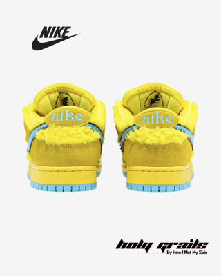 Grateful Dead x Nike Dunk Low SB 'Yellow Bear' Sneakers - Back