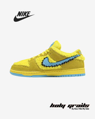 Grateful Dead x Nike Dunk Low SB 'Yellow Bear' Sneakers - SIde 2