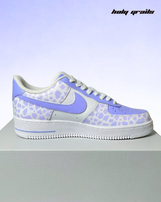 Hand Painted Custom Air Force 1 x Boldly Unstable Sneakers - Inner Side