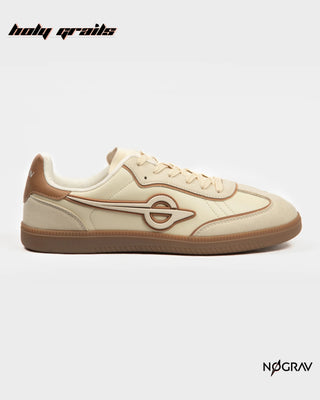 Homegrown 'Cheesecake' Cream Premium PU Upper, Cushioned Footbed, Eva Midsole & Rubber Outsole Lightweight Sneaker HG x NoGrav - Side