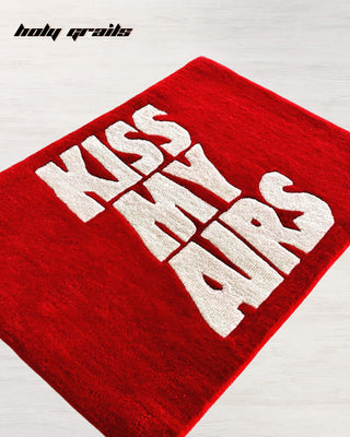 Kiss My Airs Tufted Rug On Floor Close